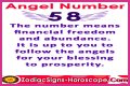 
ANGEL NUMBER 58

