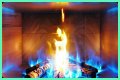 Blue Flame Fireplace? - Kylon Powell