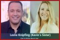 Who is Leslie Knipfing? Kevin James’s sister – Everything to Know